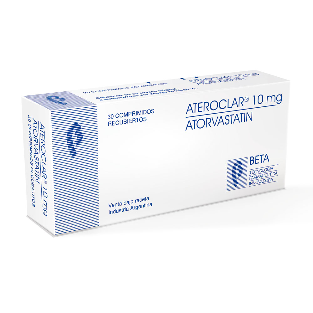 ATEROCLAR 10 MG.X 30 COMP.