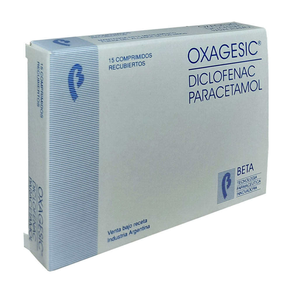 OXAGESIC X 15 COMP.