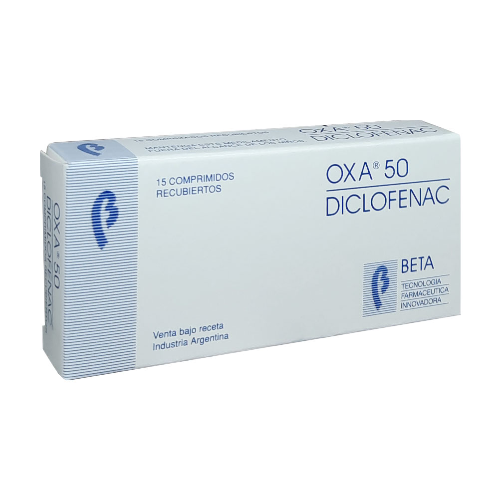 OXA 50 MG.X 15 COMP.