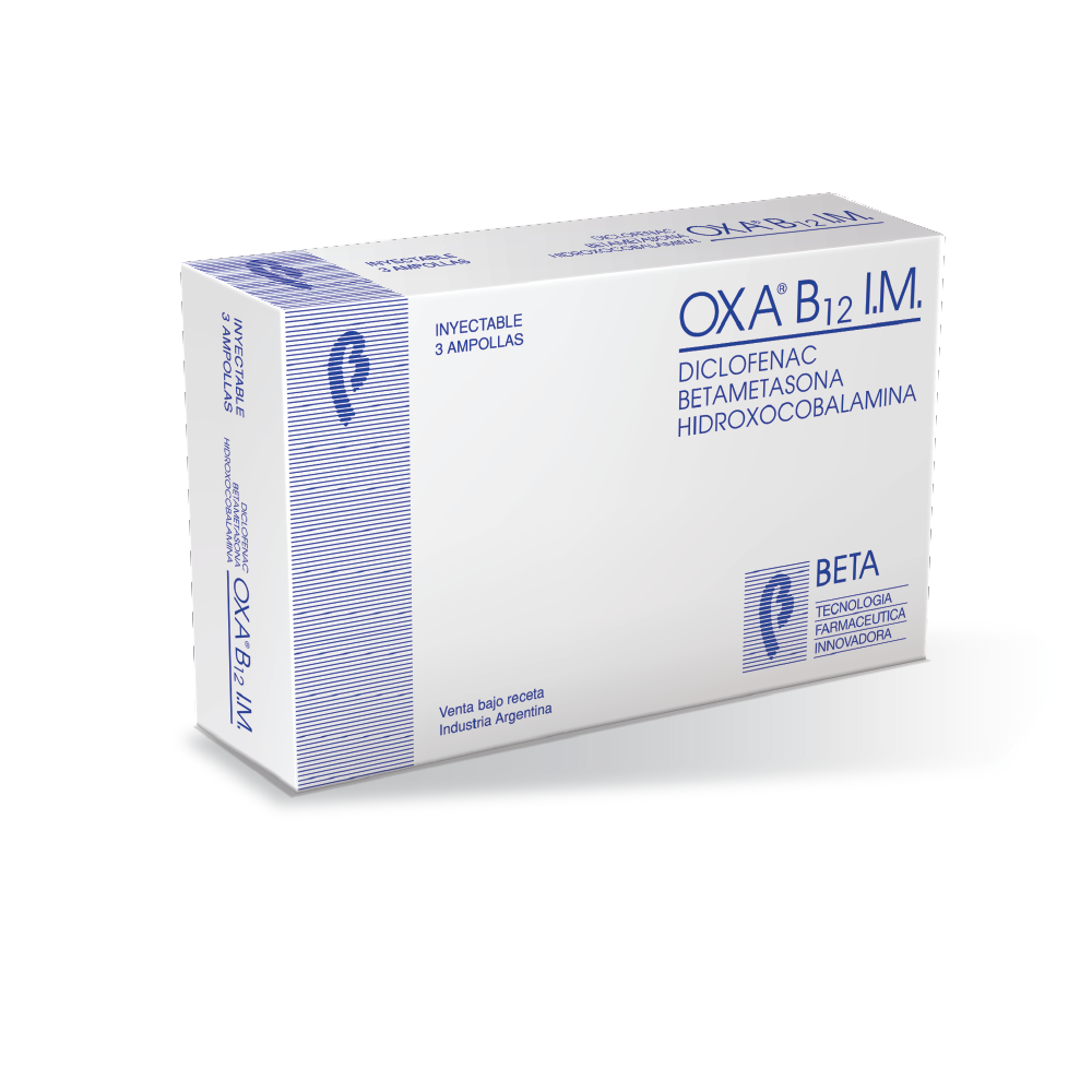 OXA B12 I.M X 3 AMP.