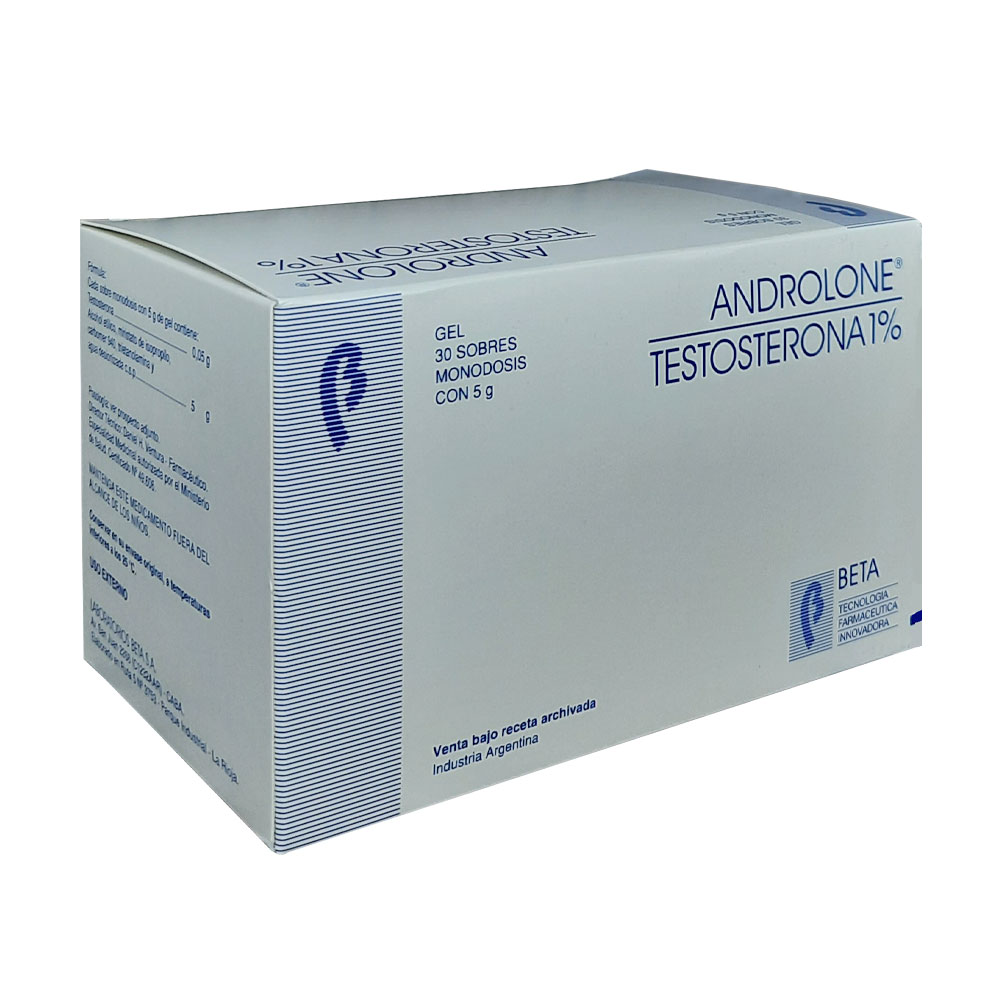 ANDROLONE GEL 30 SOB.X 5 G.