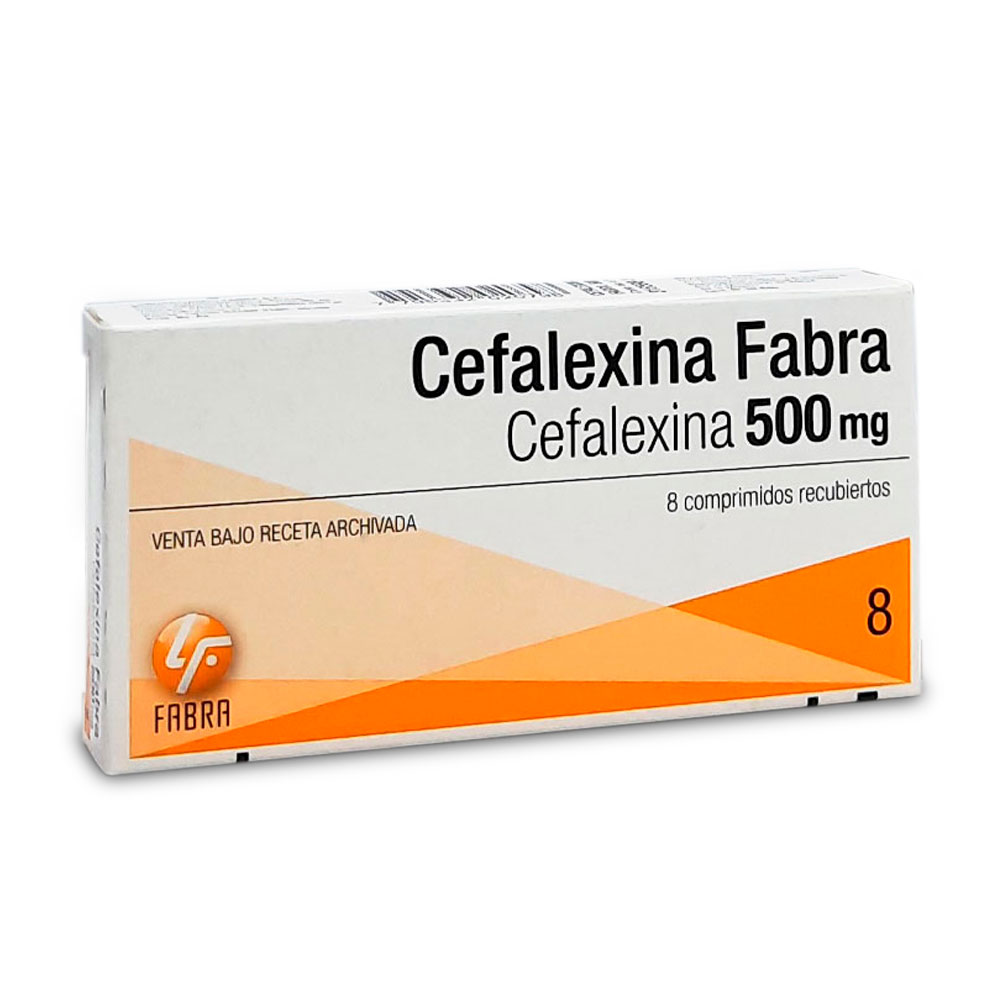 CEFALEXINA 500 X 8 COMP FABRA