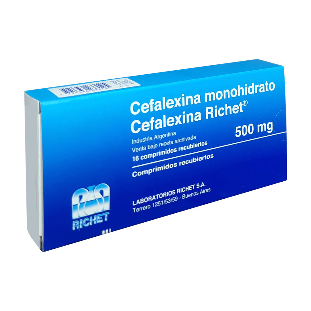 CEFALEXINA 500 MG.X 16CMRICHET