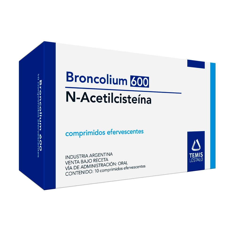 BRONCOLIUM 600 MG.X 10 CM EFER