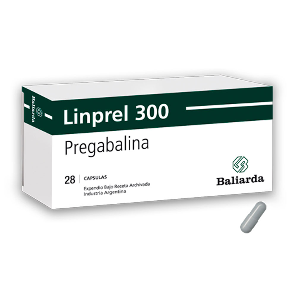 LINPREL 300 MG.X 28 CAPS.
