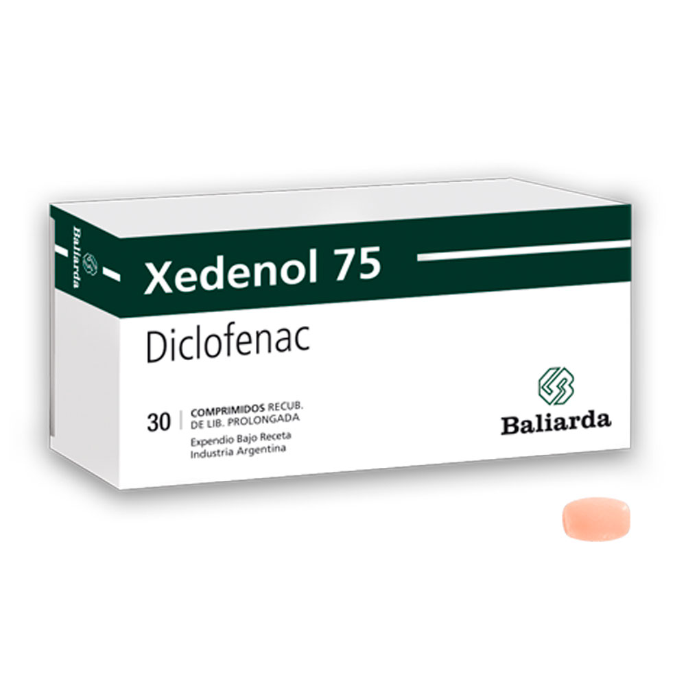XEDENOL  75 MG.X 30 COMP.