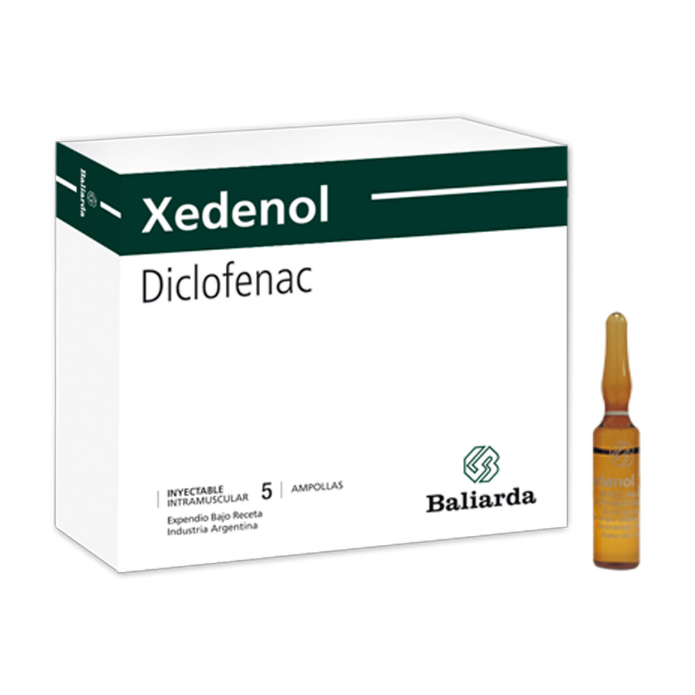 XEDENOL  75 MG.INY.X 5 AMP