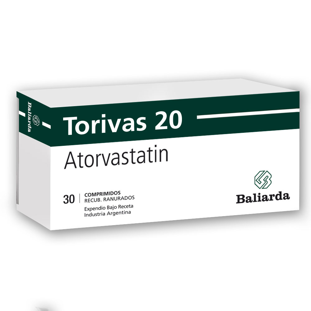 TORIVAS 20 MG.X 30 COMP.