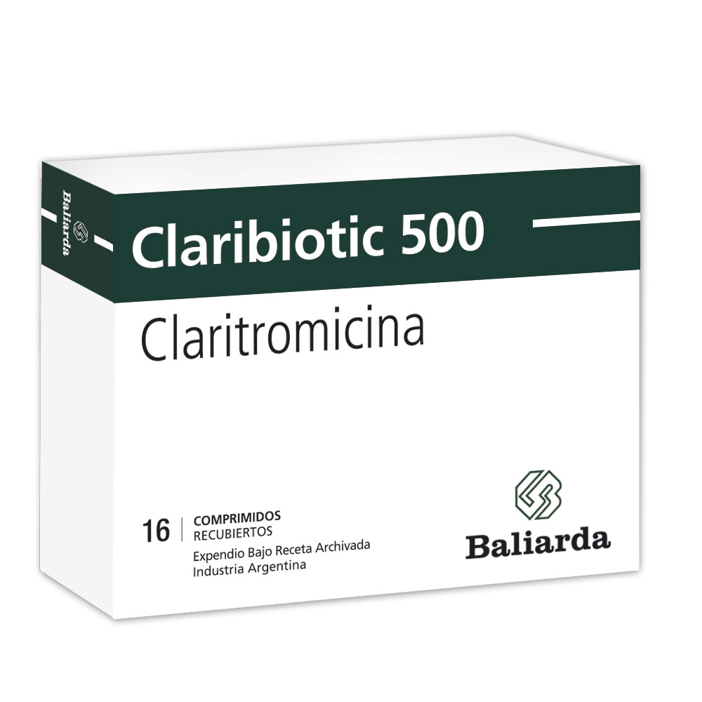 CLARIBIOTIC 500 MG.X 16 COMP.