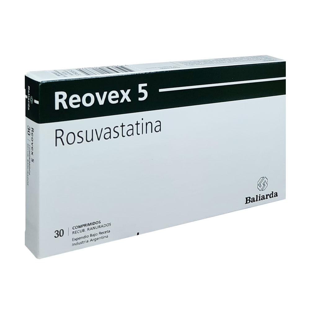REOVEX 5 MG.X 30 COMP.