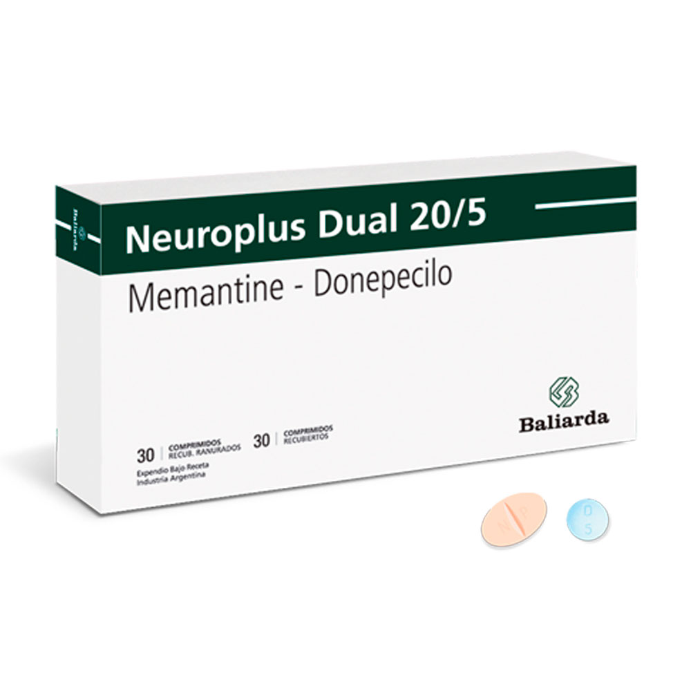 NEUROPLUS DUAL 20/5MG X30COMP.RANUR+30RECUB.
