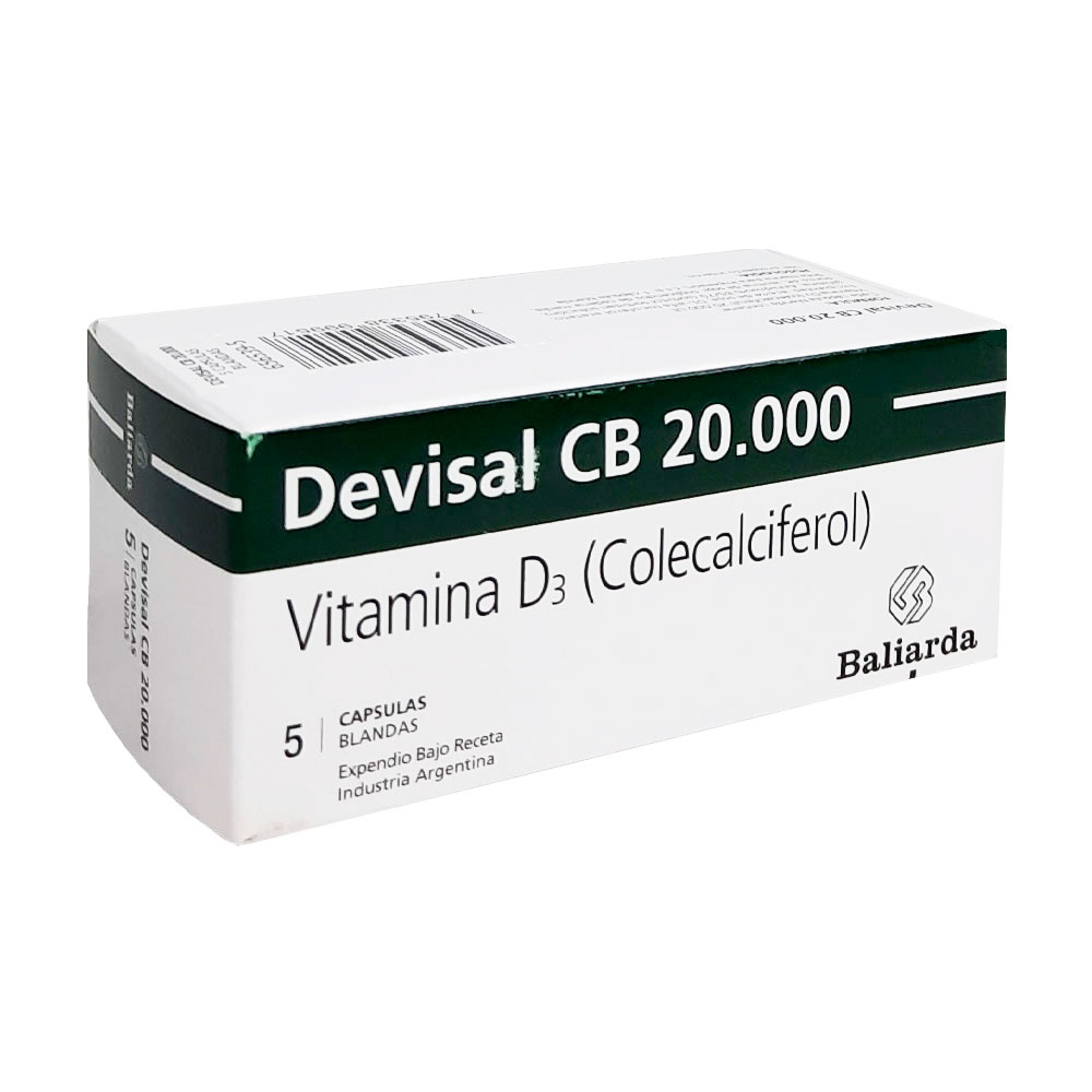 DEVISAL CB 20.000 X 5 CAPS.BL