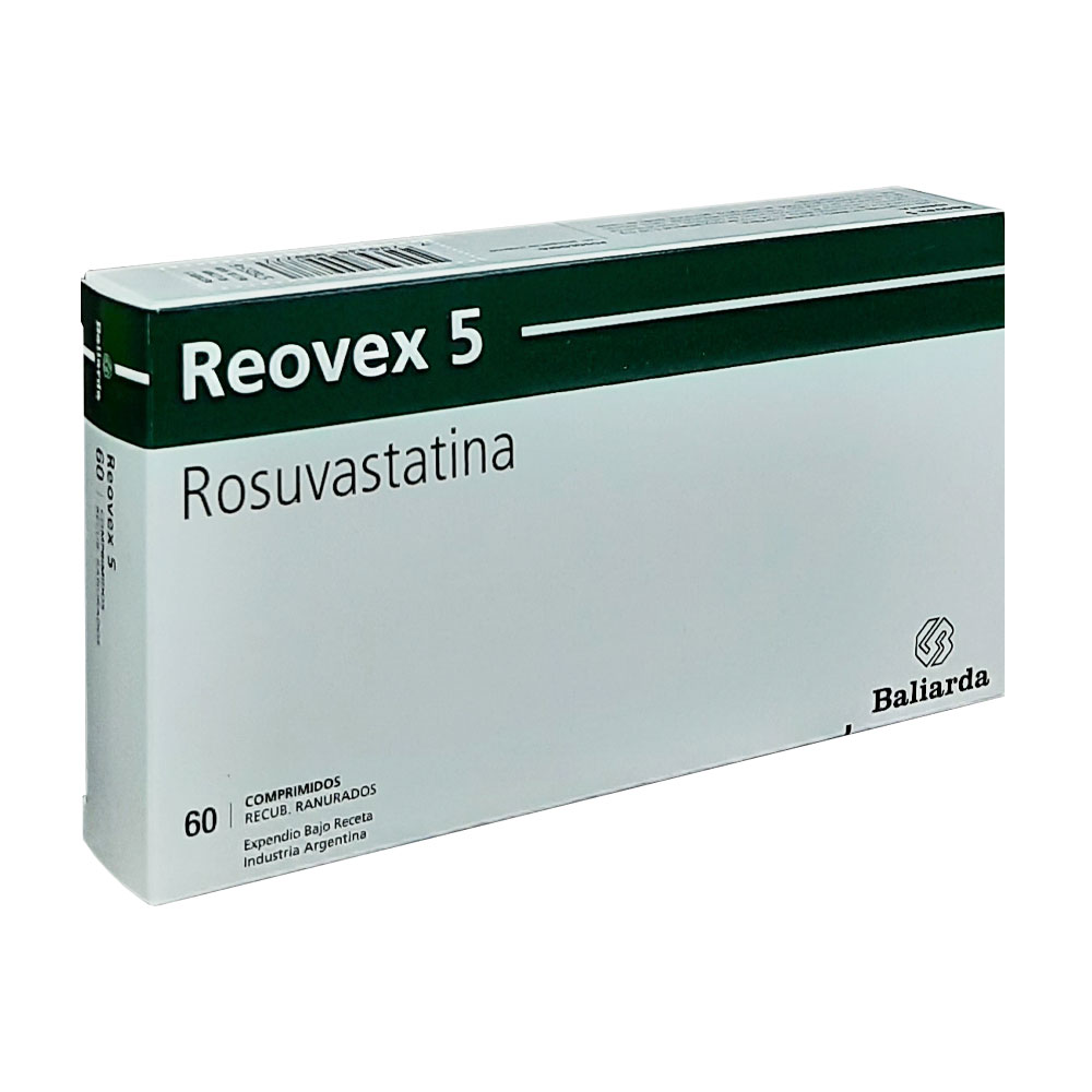REOVEX 5 MG.X 60 COMP.