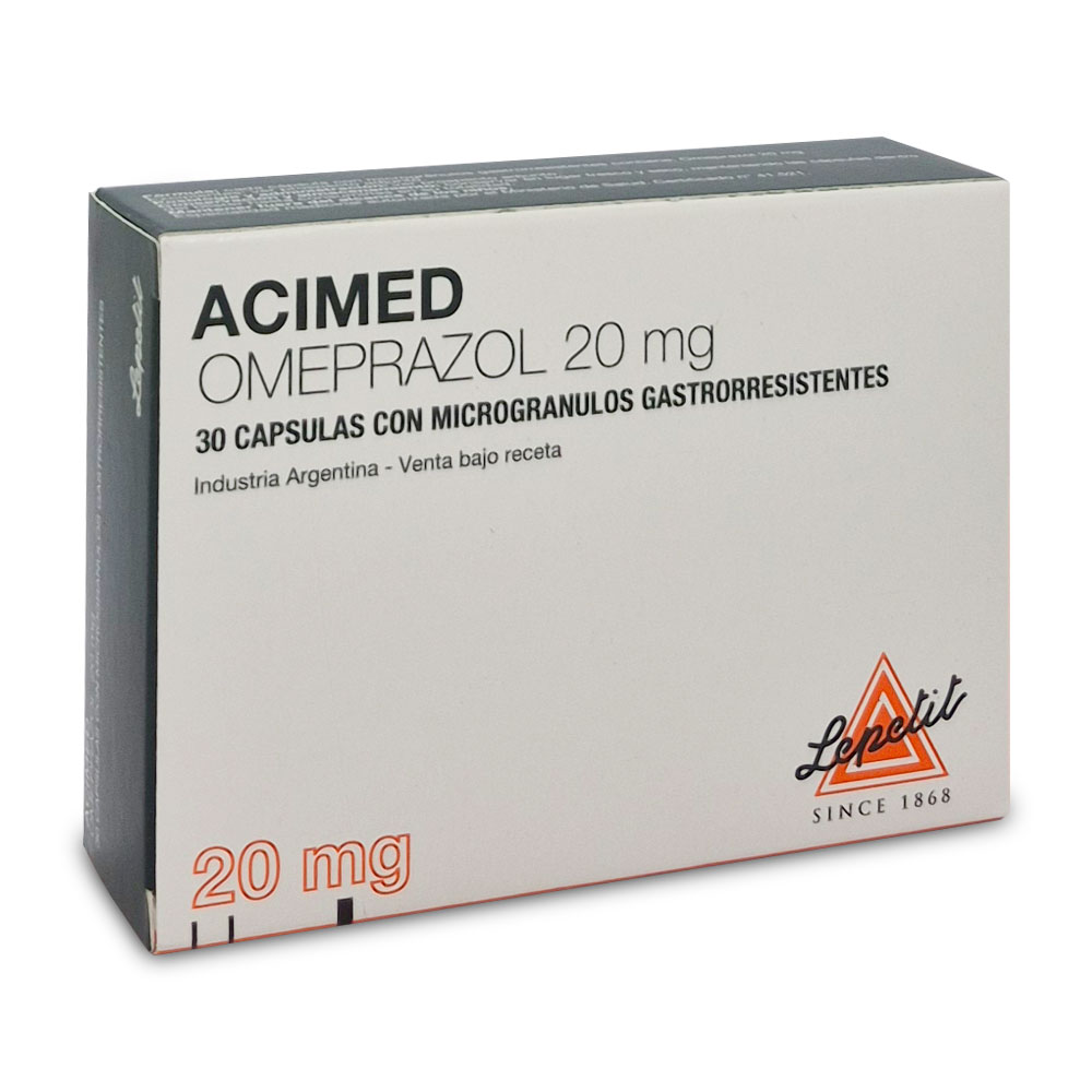 ACIMED 20 MG.X 30 CAPS.