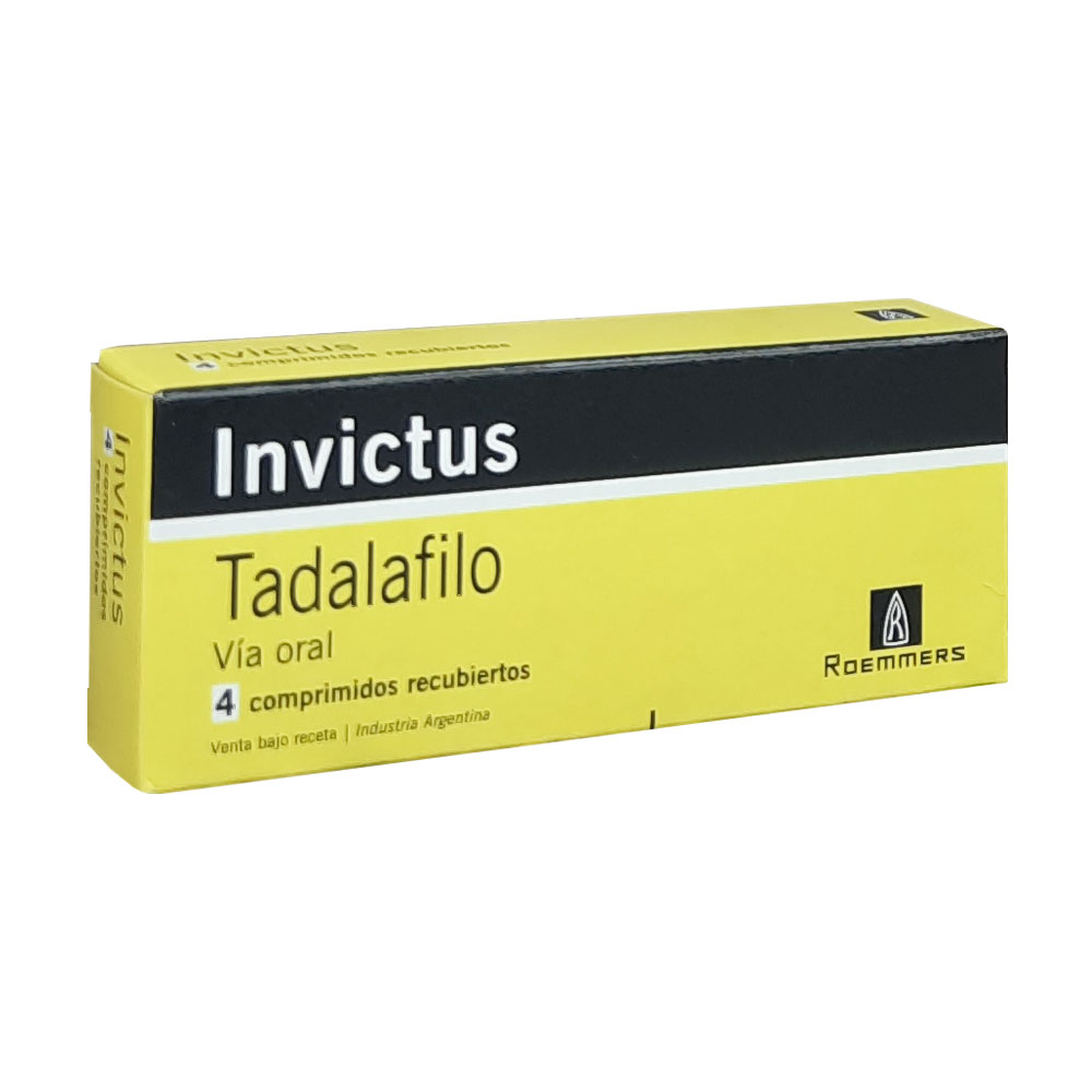 INVICTUS 20 MG.X 4 COMP.