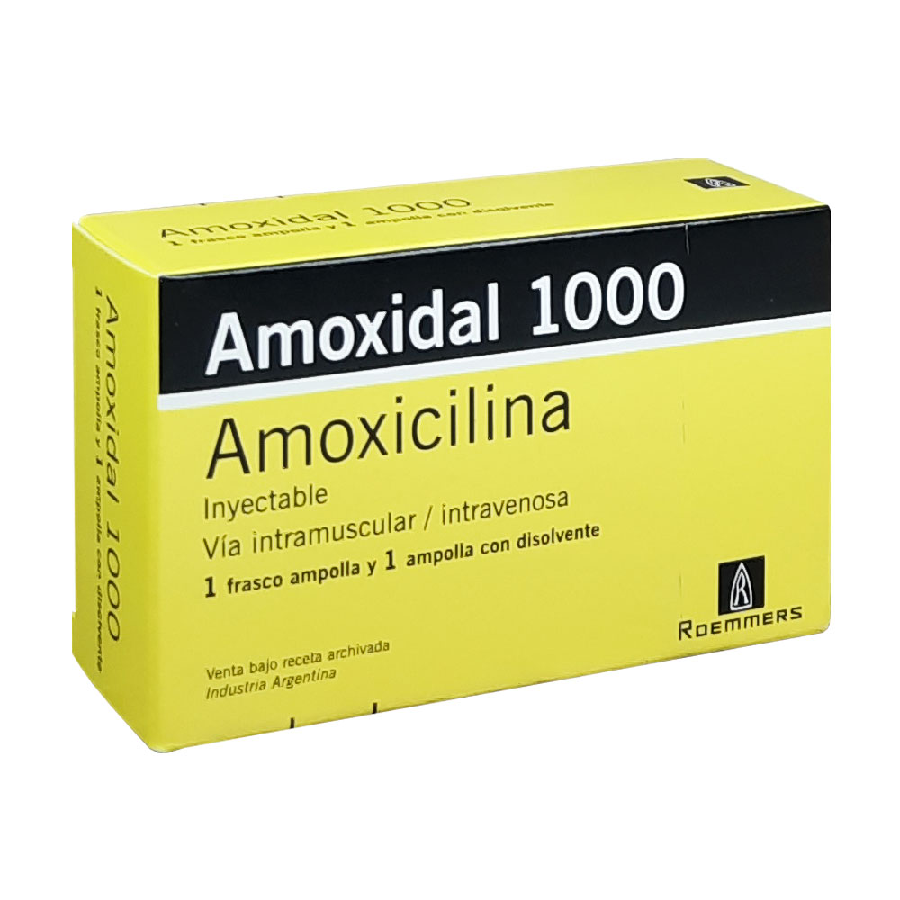 AMOXIDAL 1 G X 1 AMP.