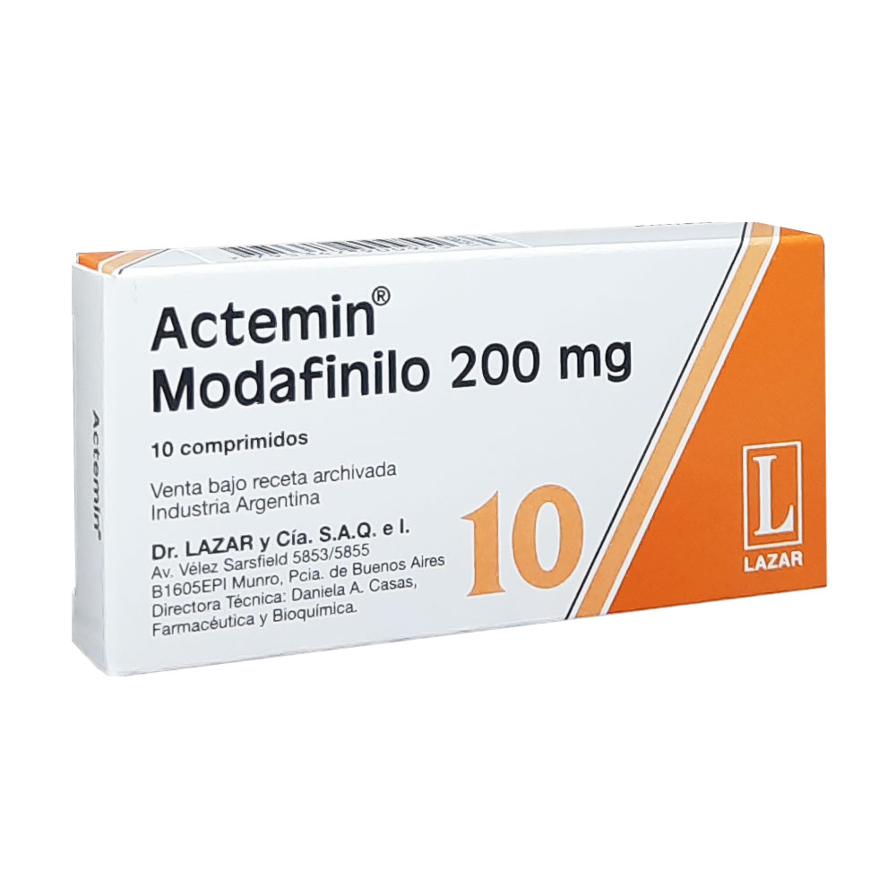 ACTEMIN 200 MG.X 10 COMP.