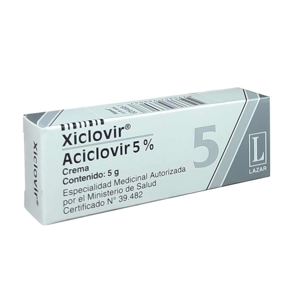 XICLOVIR 5% CREMA DERMICA x5 G