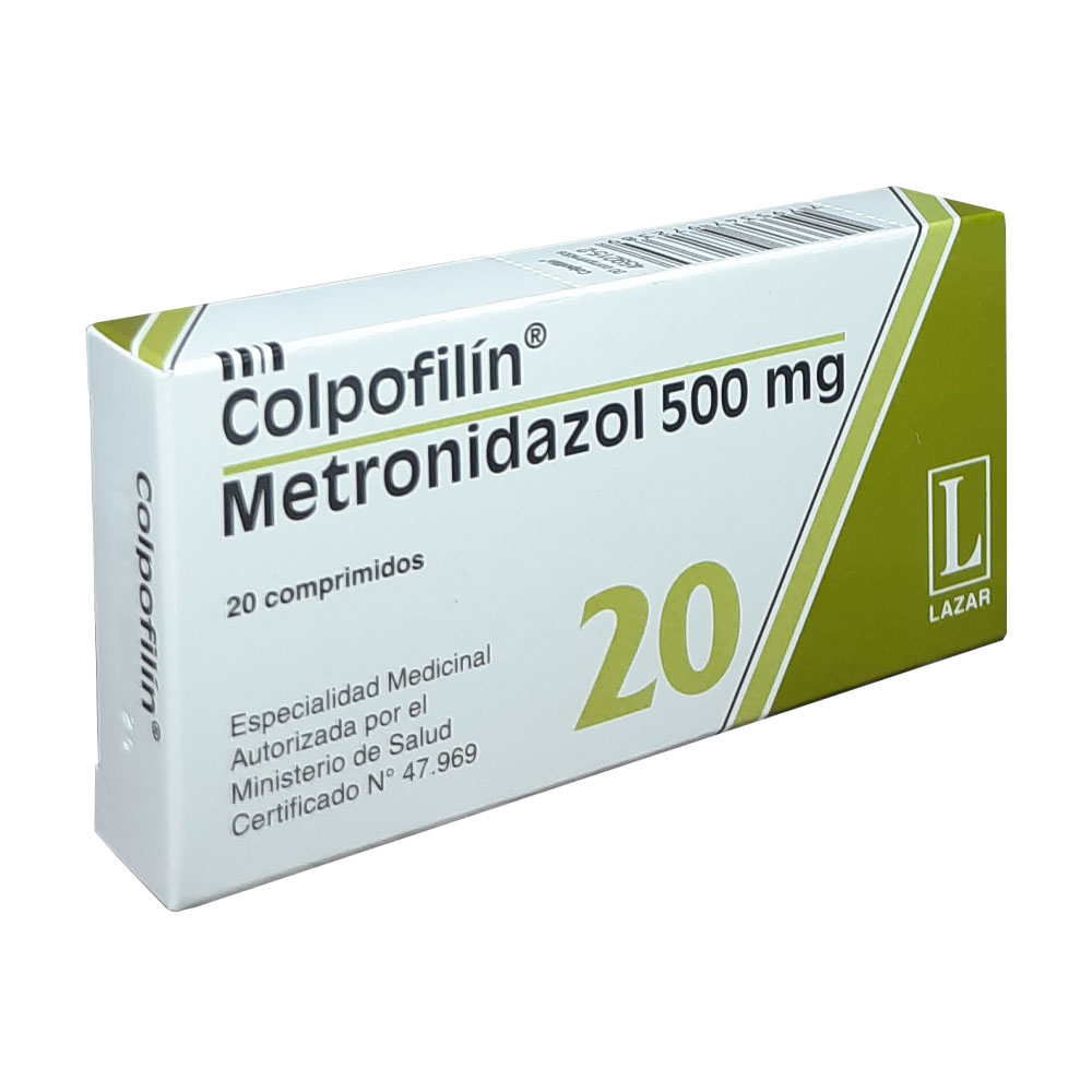 COLPOFILIN 500 MG.X 20 COMP.