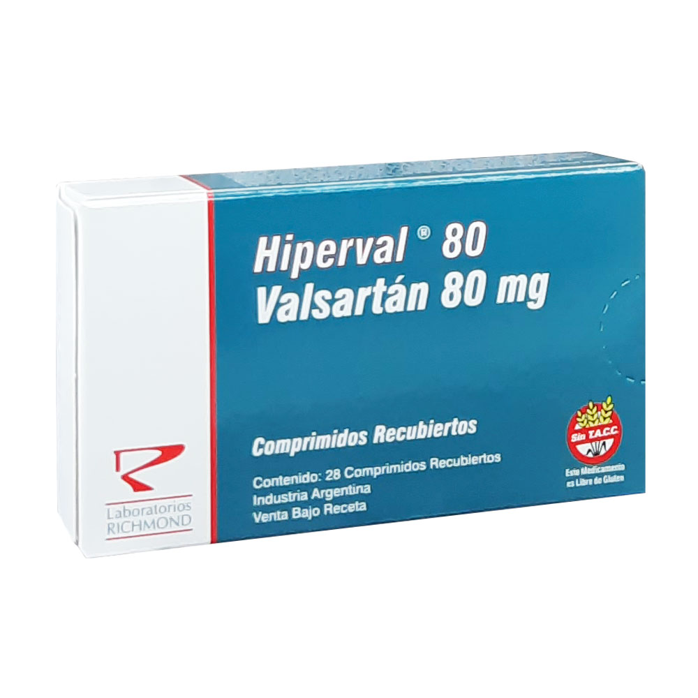 HIPERVAL 80 MG.X 28 COMP.REC.