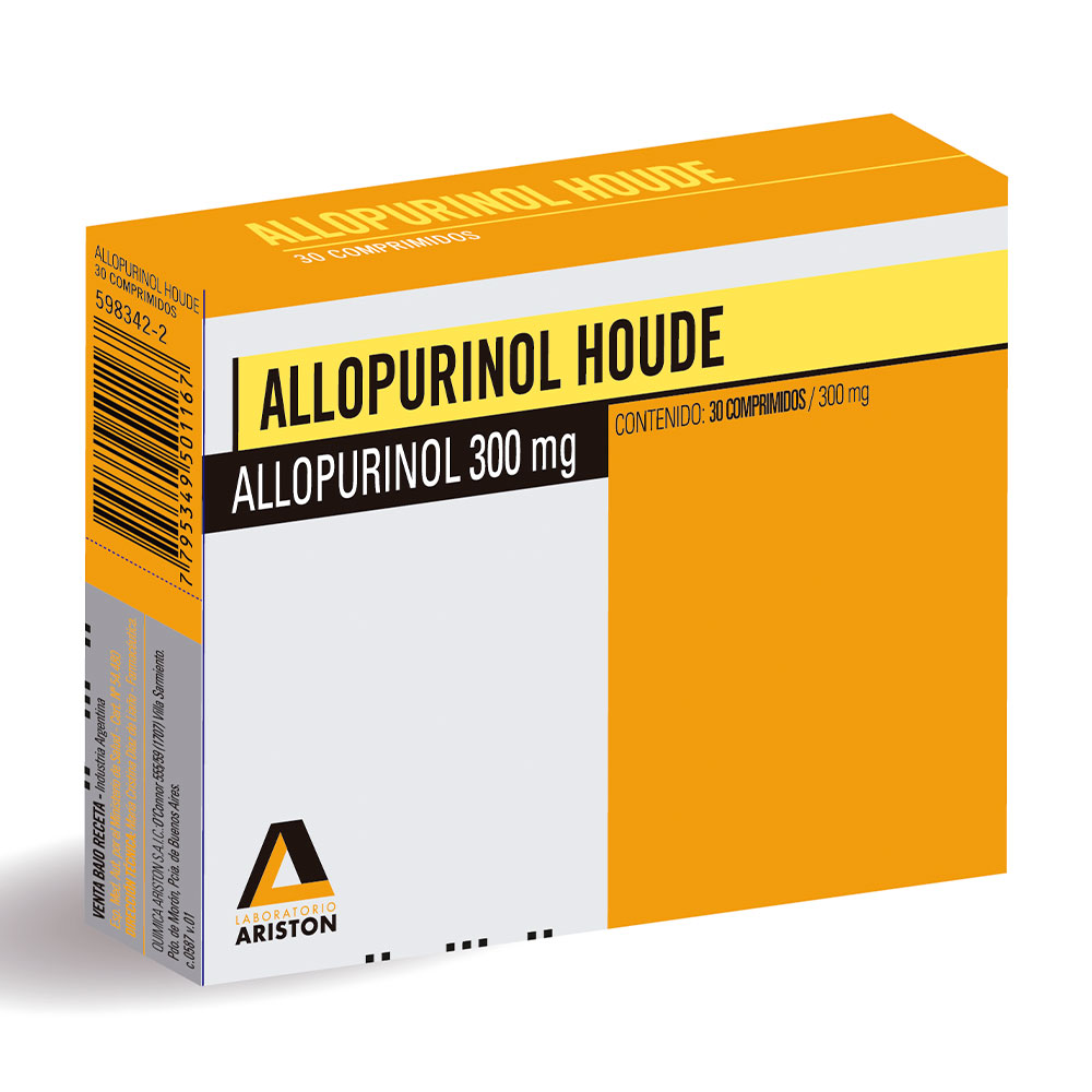 ALLOPURINOL HOUDE 300 MG.X 30C