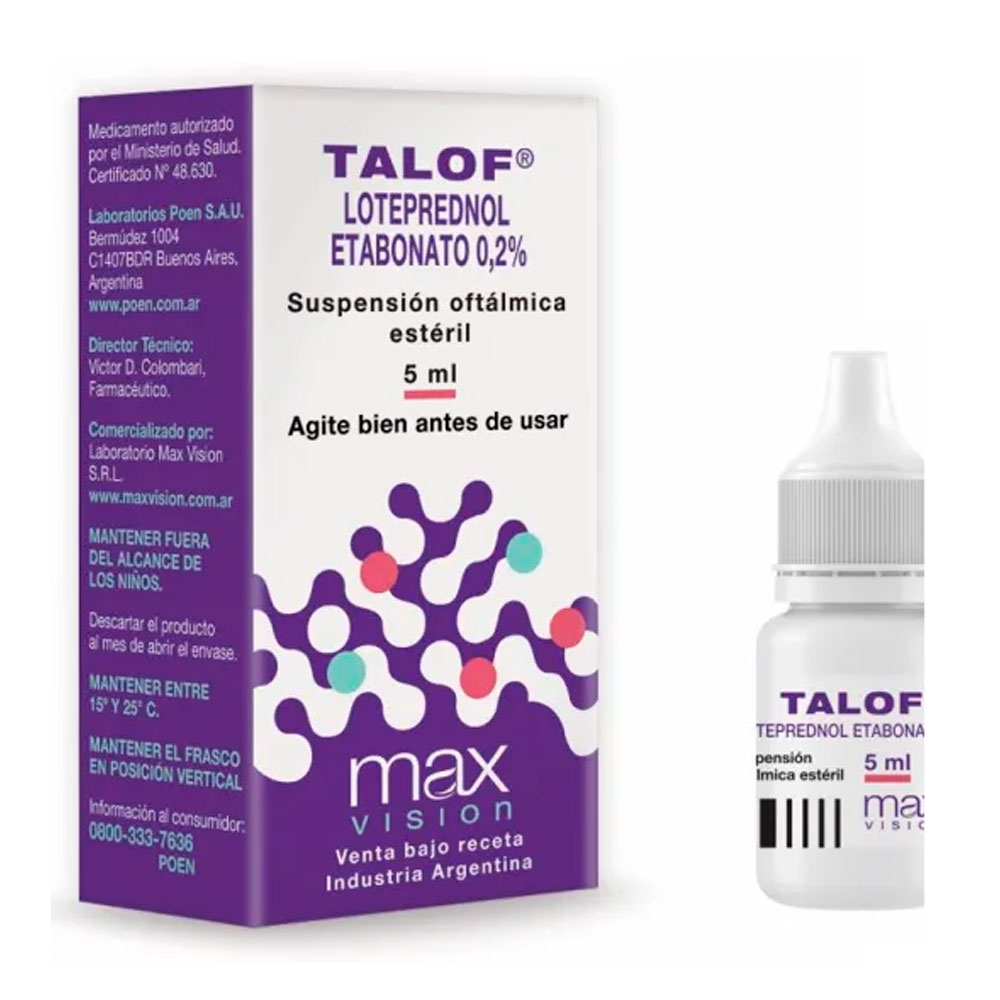 TALOF SOL.OFTAL X 5 ML