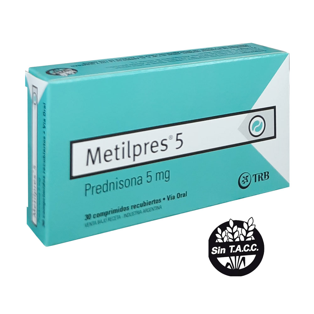 METILPRES 5 MG.X 30 COMP.
