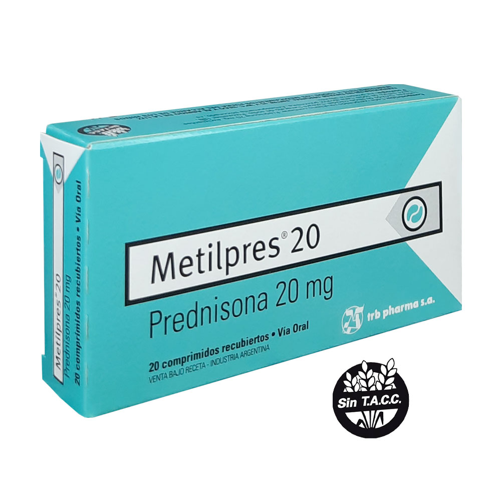 METILPRES 20 MG.X 20 COMP.