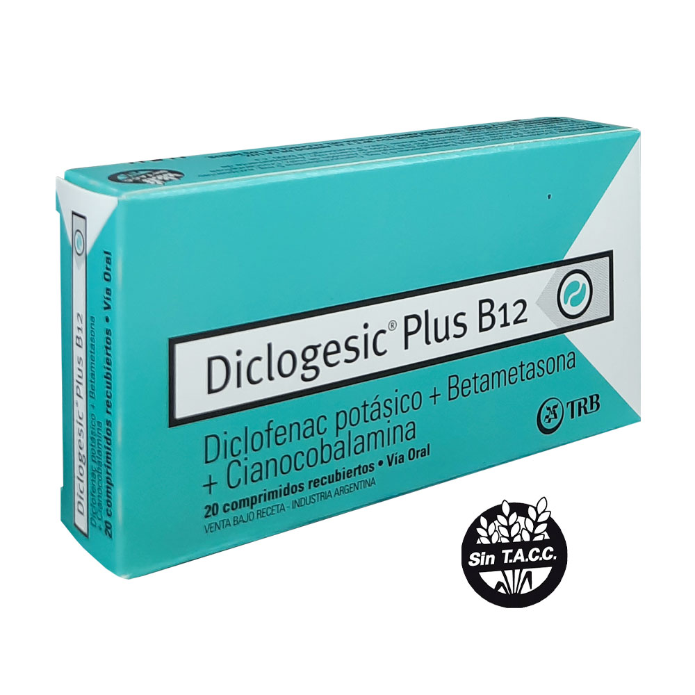 DICLOGESIC PLUS B12 X 20 COMP.