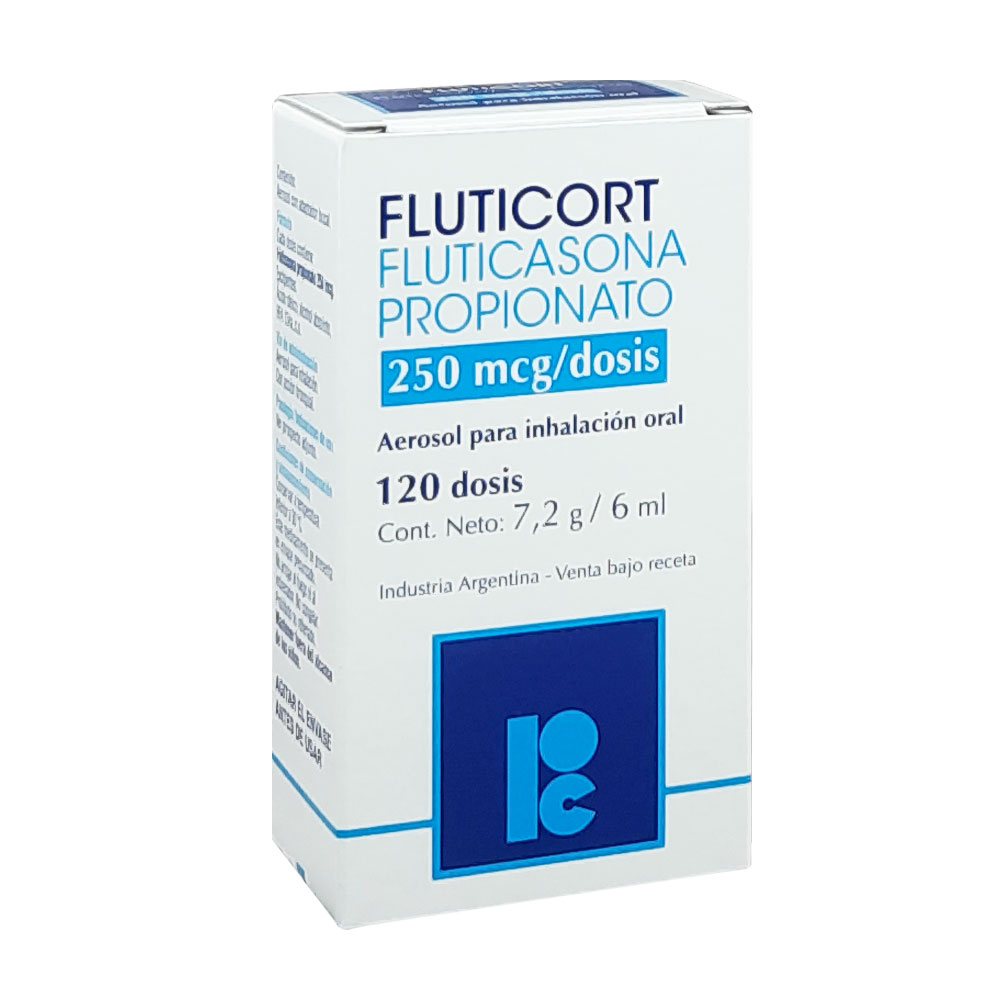 FLUTICORT 250 HFA X 120 DOSIS