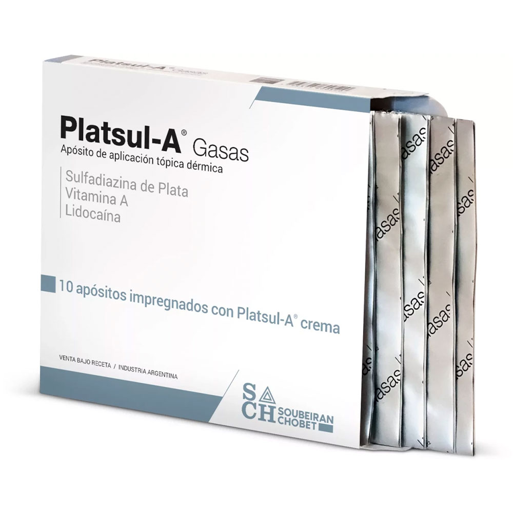 PLATSUL A GASAS X 10 APOS.