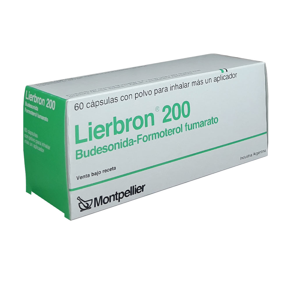 LIERBRON 200 MG.X 60 CAPS.