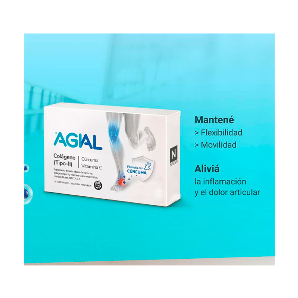 AGIAL FORMULA CON CURCUMA X 30