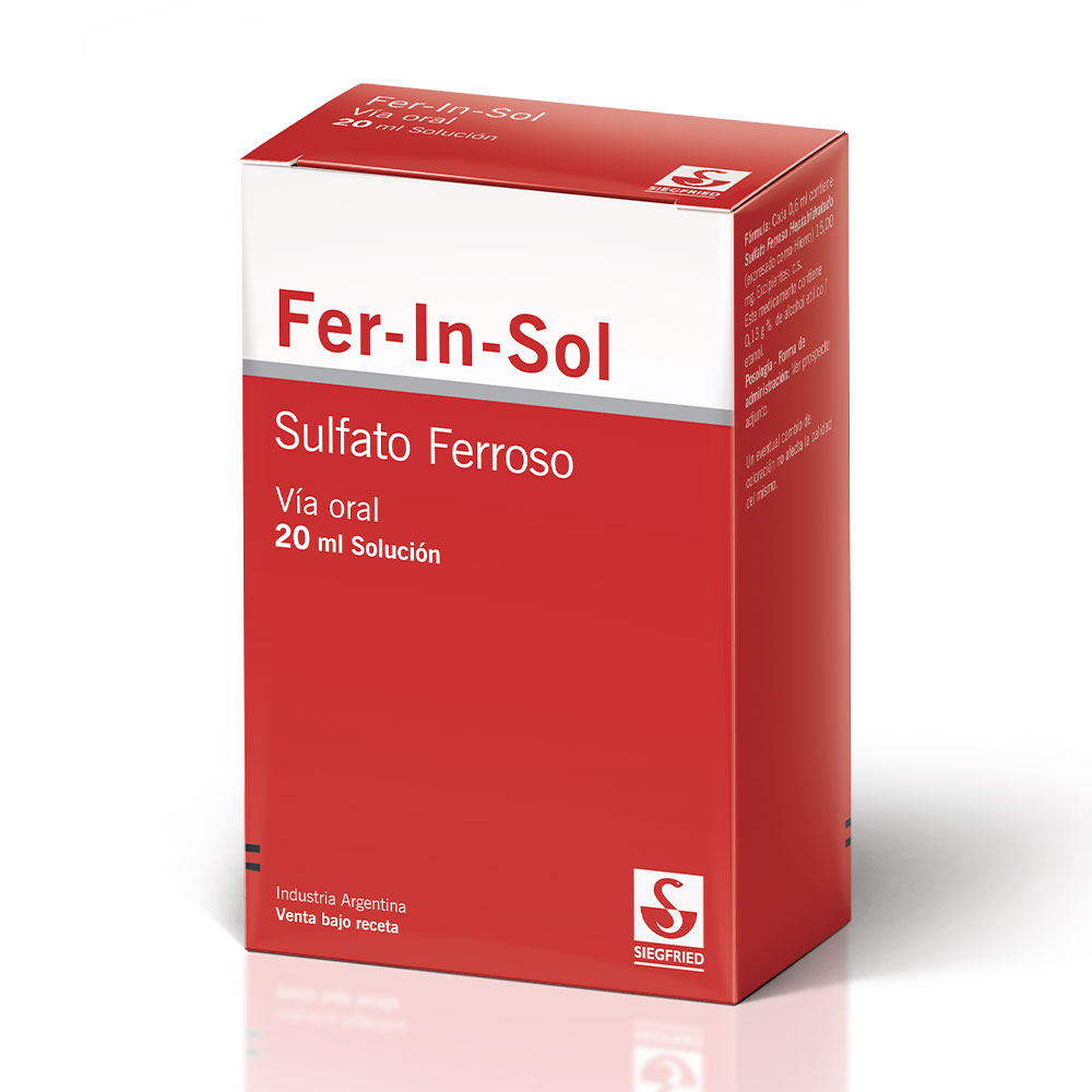 FER IN SOL SOLUC.X 20 ML