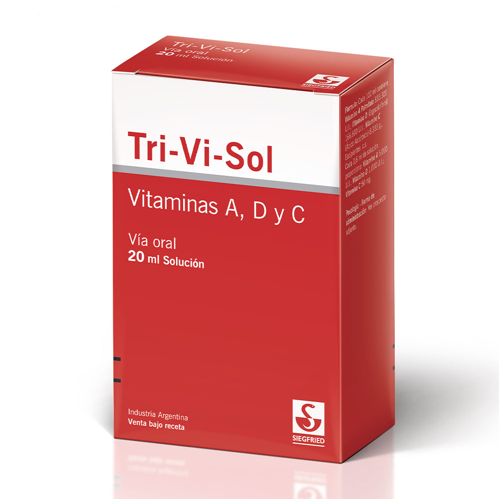 TRI VI SOL SOL.X 20 ML.