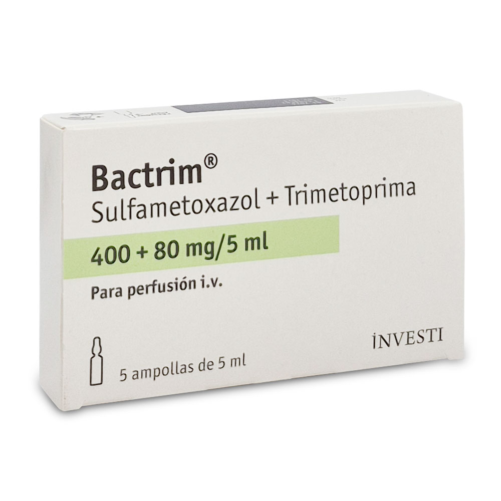 BACTRIM IV X 5 AMP.
