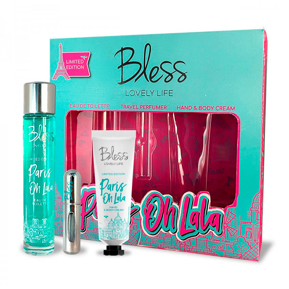 BLESS PARIS OH LALA EDT 50ml+PERF+CR.MANOS