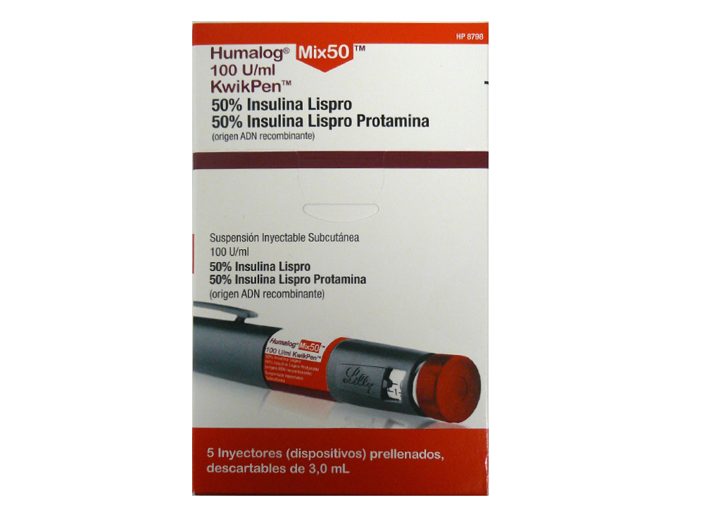 INSULINA HUMALOG MIX 50 KWIKPEN 5 L.PRELLENA x 3ml