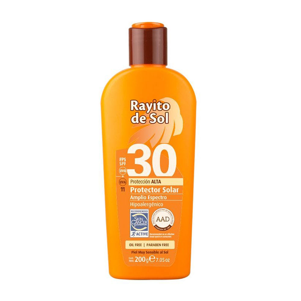 RAYITO FPS30 PROTECTOR SOLAR EMULSION 200g