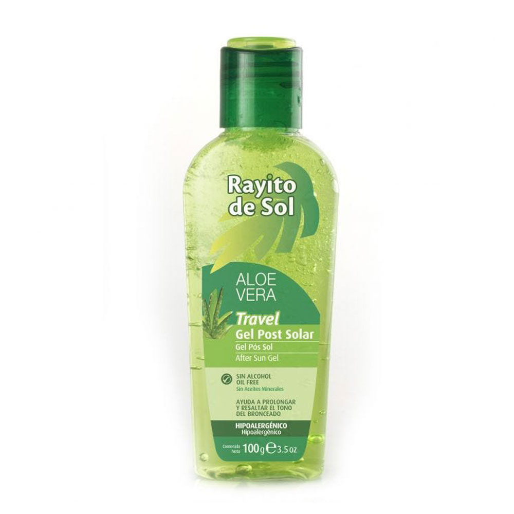 RAYITO POST SOLAR GEL ALOE VERA TRAVEL 100g