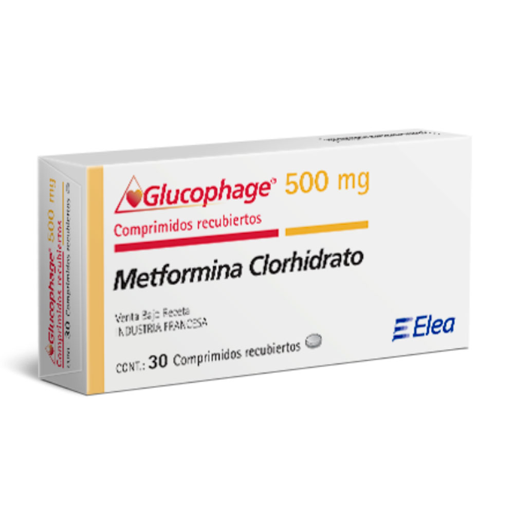 GLUCOPHAGE  500 MG.X  30 COMP.