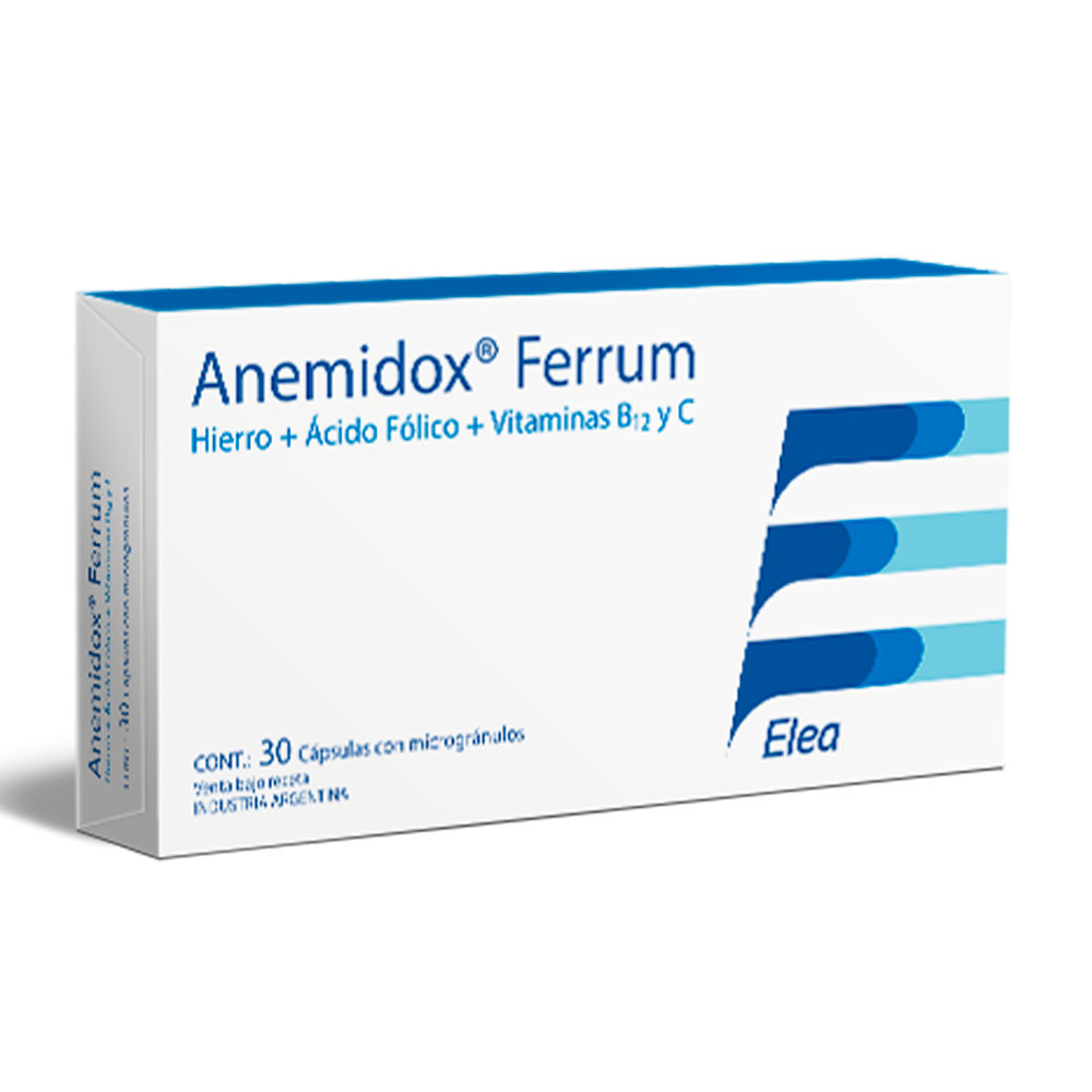 ANEMIDOX FERRUM X 30 CAPS.