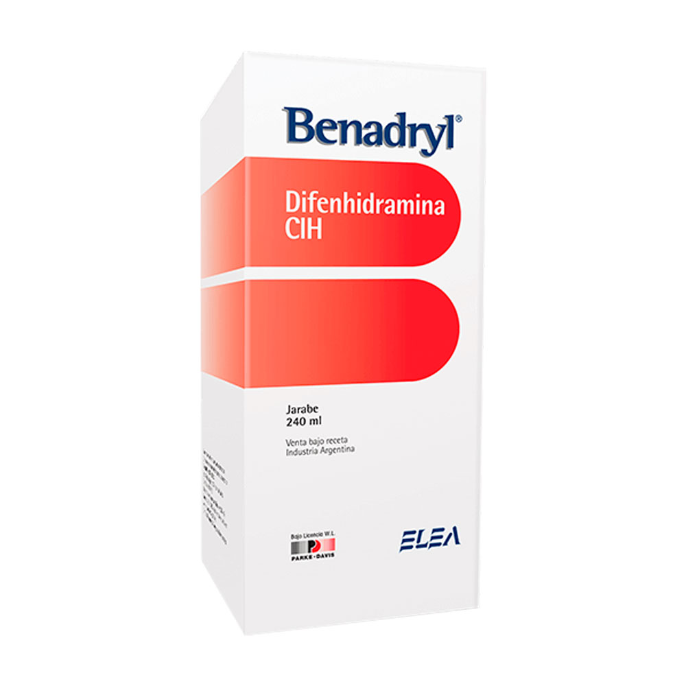 BENADRYL ANTIALERGICO JARABE X 240ml