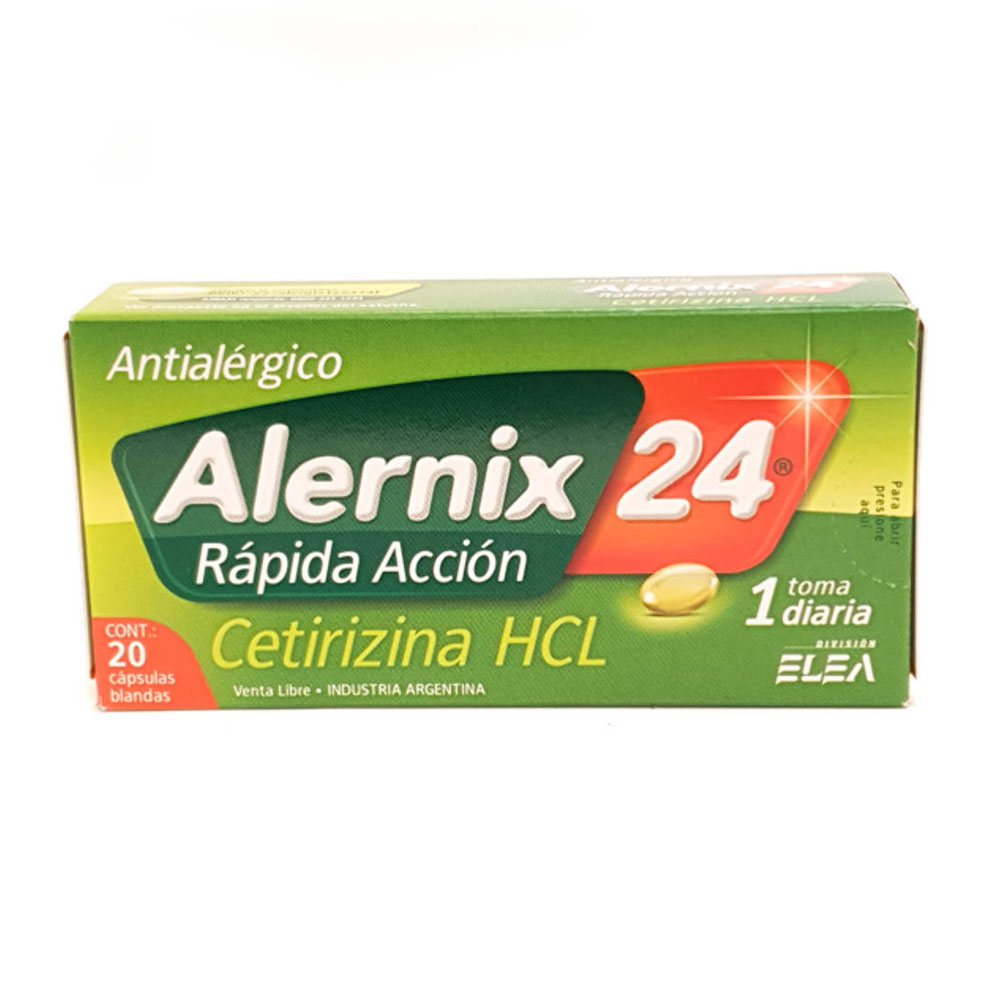 ALERNIX 24 RAPIDA ACCION x 20
