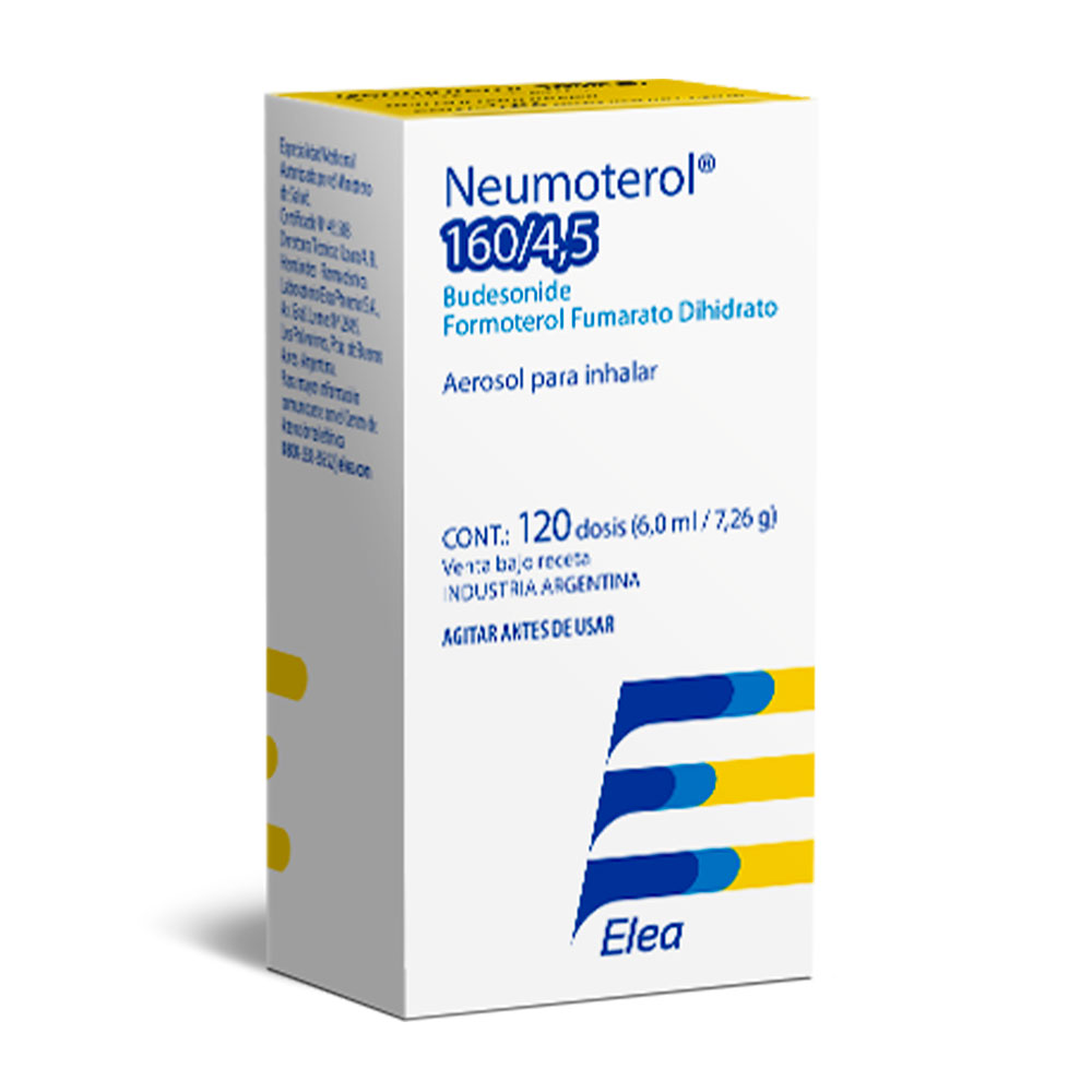NEUMOTEROL AEROSOL 160/4,5x120 DOSIS