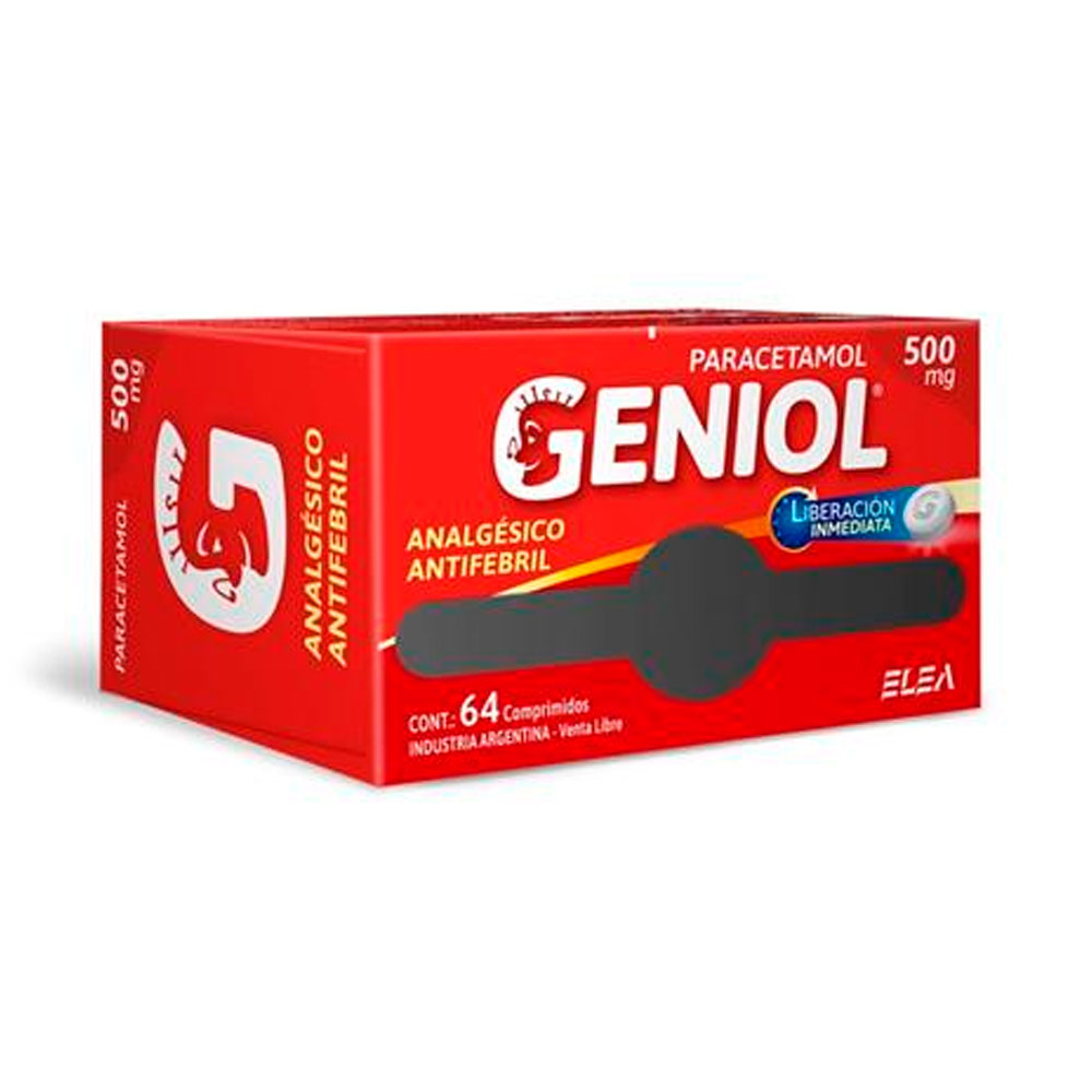 GENIOL 500 MG.X 64 COMP.EXPEND