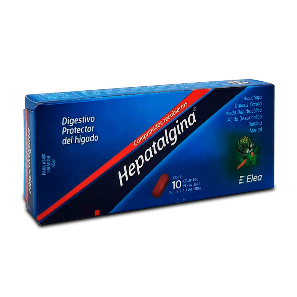 HEPATALGINA X 10 COMP.