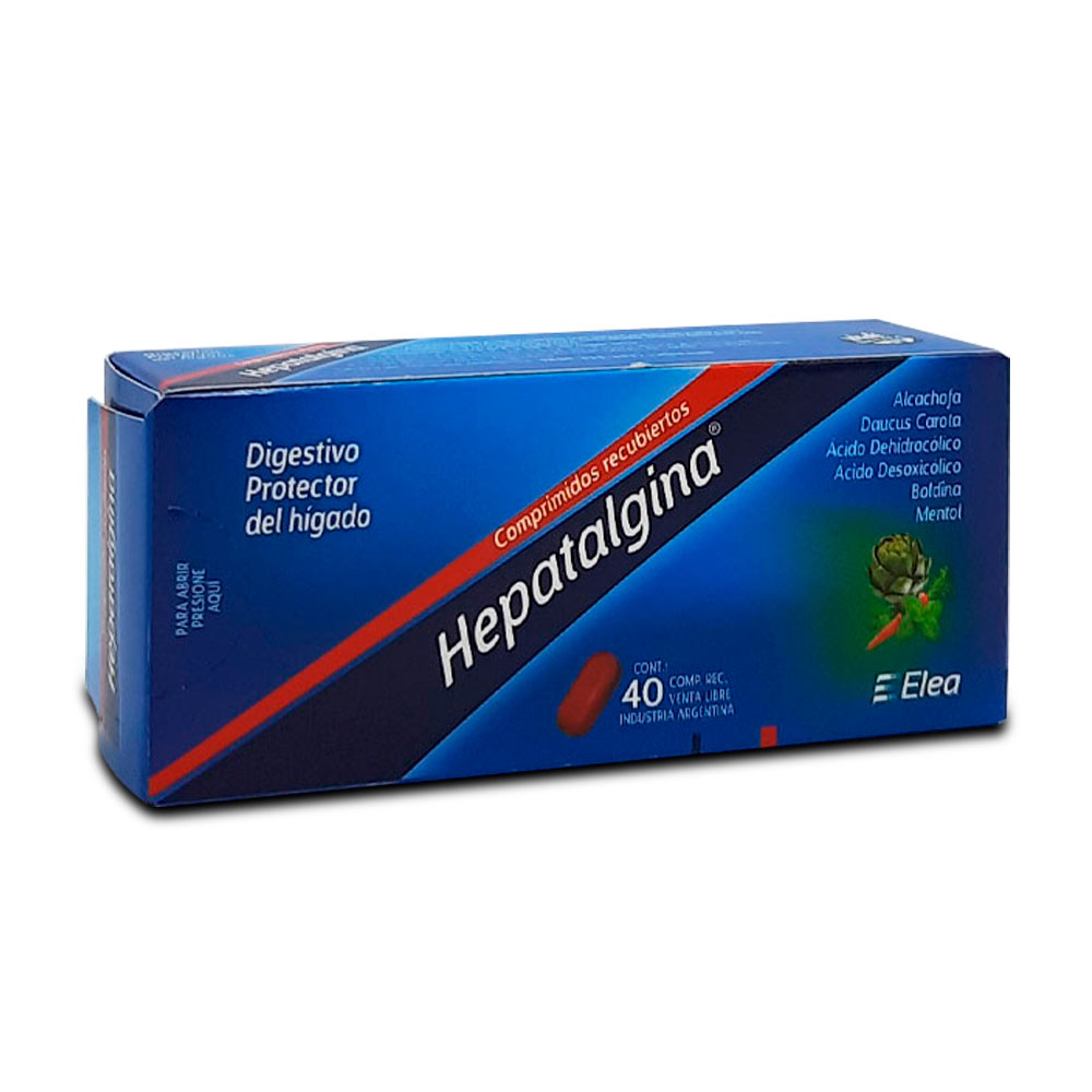 HEPATALGINA X 40 COMP.