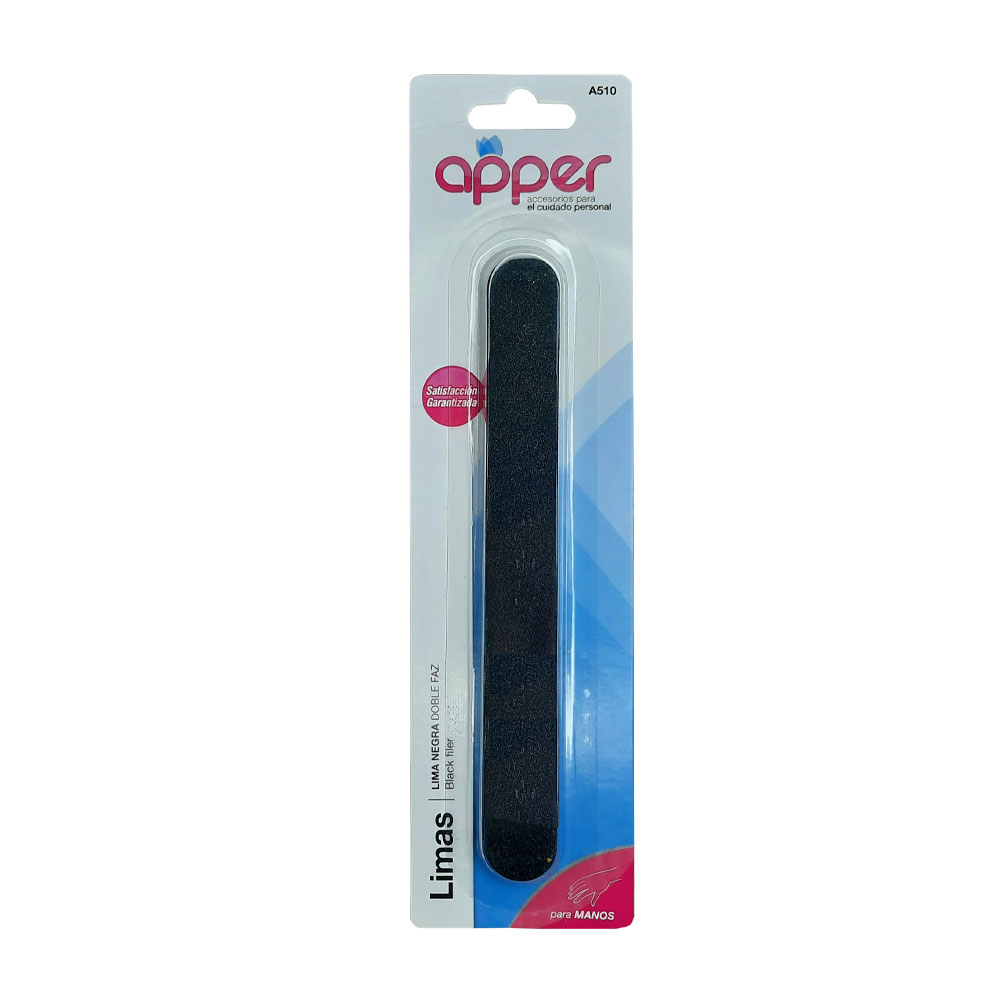 APPER LIMA NEGRA DOBLE FAZ
