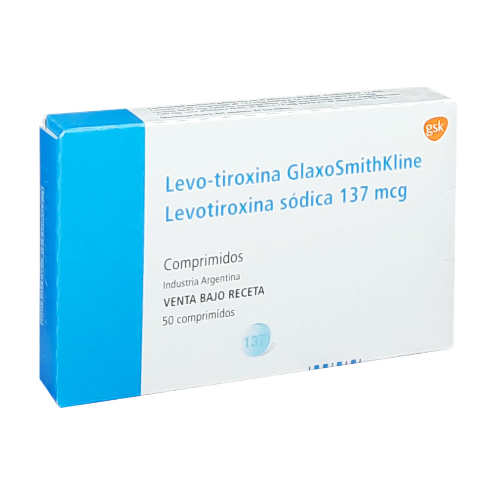 LEVOTIROXINA 137 MCG.X 50 COMP